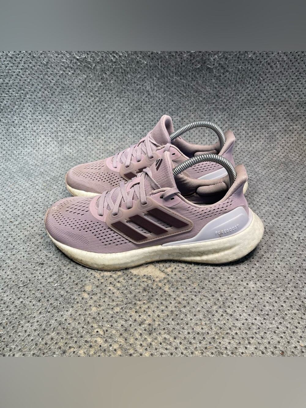 Adidas Pureboost 23 Purple Running Shoes Size 7 Women’s